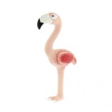 Jucarie din latex pentru caini, flamingo, 27 cm