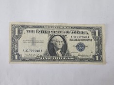 SUA 1 Dollar 1957 Silver Certificate foto