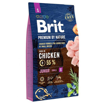 Brit Premium by Nature Junior Small 8 kg foto