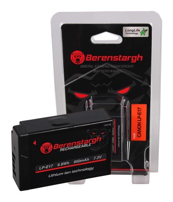 Acumulator Patona Berenstargh LP-E17 950mAh replace Canon EOS 760D 8000D M3 T6i - 12516 foto