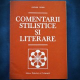 Comentarii Stilistice si Literare - Ieronim Tataru - Studii Literare