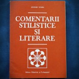 COMENTARII STILISTICE SI LITERARE - IERONIM TATARU