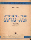 HST 577SP Letopisețul Țării Moldovei dela Aron Vodă &icirc;ncoace 1944 ediție populară
