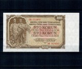 Cehoslovacia 1953 - 100 korun aUNC