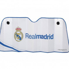 Parasolar parbriz Real Madrid XXL-size 145x100cm, pentru vara , 1 buc. Kft Auto