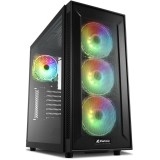 Carcasa TG6M RGB ATX, Mid-Tower, fara sursa, ATX, Black, Sharkoon