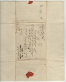 Austria.1843 Scrisoare prefilatelica Hermanstadt (Sibiu)-Cluj ? XR.2