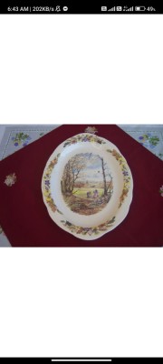 Platou Francez an 1900 portelan foto