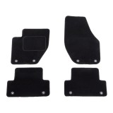 Set covorase auto mocheta Velor VOLVO V40, 07.2012-08.2019, negru,