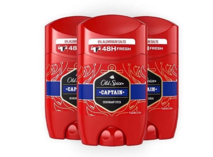 Pachet 3 x Deodorant stick Old Spice Captain, 50 ml