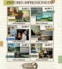 MOZAMBIC 2011 - Picturi, maestri impresionisti/ set complet - bloc+colita MNH ( 2 imagini), Nestampilat