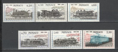 Monaco.1968 100 ani linia ferata Nisa-Monaco:Locomotive SM.485 foto
