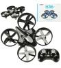 Dronă RC neagră JJRC H36 mini 2.4GHz 4CH 6 axe
