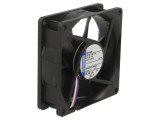 Ventilator DC axial 80x80mm, 24V, 78m3/h - EBM-PAPST