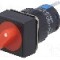 Comutator rotativ, 2 pozitii, ONPOW - LAS1-AF-11X/21/R/12V