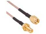 Cablu AMPHENOL RF RP-SMA tată la RP-SMA mamă 0,153m 50&Omega; 095-902-535-006