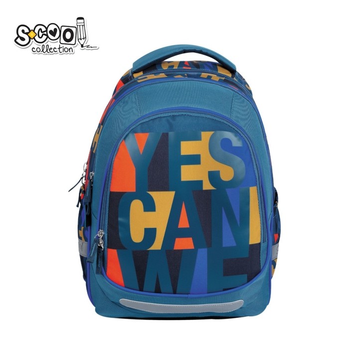 Ghiozdan anatomic LIGHT, YES WE CAN, 41x28x17 cm &ndash; S-COOL