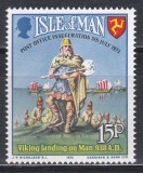 Isle of Man 1973 - Debarcarea vikingilor pe Insula Man &icirc;n 938, MNH