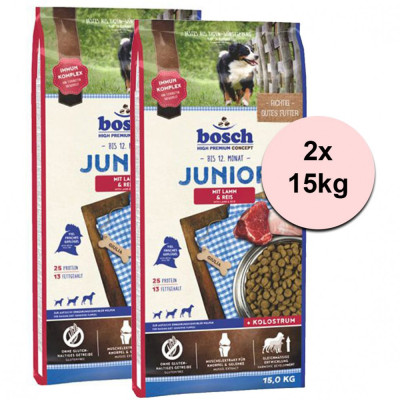 Bosch JUNIOR Lamb &amp;amp;amp; Rice 2 x 15 kg foto