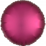 Balon Folie Rotund, Satinat, Fucsia - 43 cm, Amscan