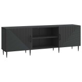 vidaXL Cabinet TV Negru 150 x 31 x 50 cm Lemn prelucrat 894916