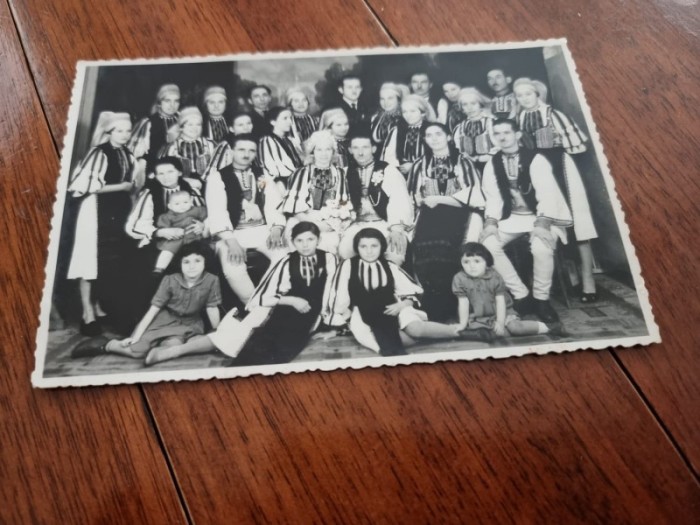 Fotografie tip Carte Postala - Nunta populara