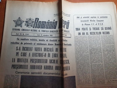 romania libera 21 noiembrie 1983-65 ani de la faurirea statului national roman foto