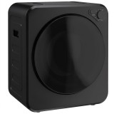 HOMCOM Mini Uscător Rufe Portabil 2,5Kg, 5 Programe, 800W, &Icirc;ncărcare Frontală, Negru | Aosom Romania