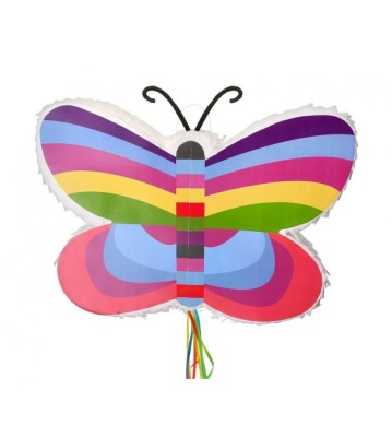 Piniata model fluture colorat pentru copii 45 &amp;times; 31.5 &amp;times; 7 cm foto