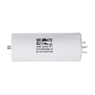CONDENSATOR MOTOR 80UF 450V SURUB - URZ3141 foto
