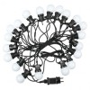 Sir iluminat festiv IP44, 10m, 0.5W X 20bucati, 6000K alb rece, V-TAC