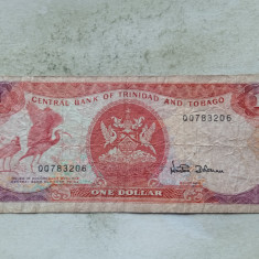TRINIDAD TOBAGO-1 DOLLAR 1985
