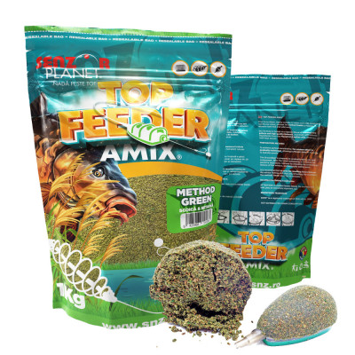 Top feeder amix method green 1kg foto