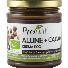 Crema de Alune cu Cacao Vegan Bio 220 grame Pronat