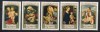 Burundi 1979 - Crăciun (1978) - Picturi de Rubens, Bellini, Tiepolo, s.a., MNH, Nestampilat