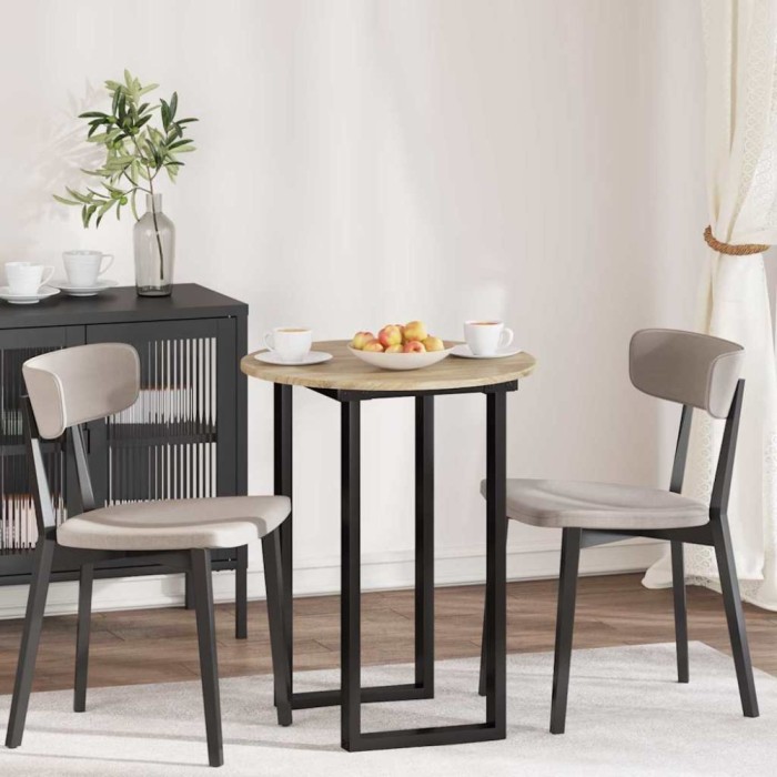 vidaXL Placă de masă Stejar sonoma 60 x 60 x 1.5 cm Lemn compozit 880403