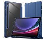 Cumpara ieftin Husa JETech pentru Samsung Galaxy Tab S9 de 11 inchi cu suport pentru stilou S Pen, albastru - RESIGILAT