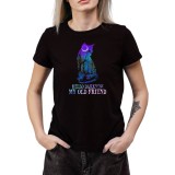 Tricou Dama Pisici cu expresie &bdquo;Nu-mi pasa, sunt o pisica&rdquo;, marimea M