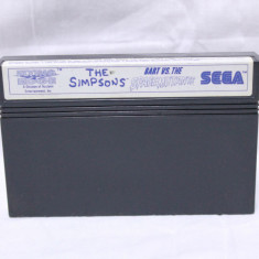 Joc SEGA Master System - The Simpsons Bart vs. Space Mutants