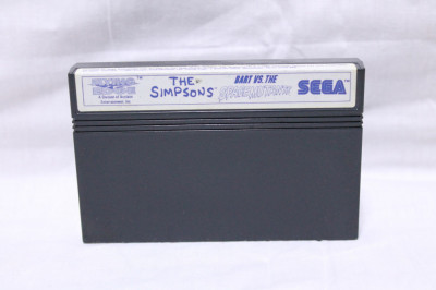 Joc SEGA Master System - The Simpsons Bart vs. Space Mutants foto