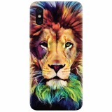 Husa silicon pentru Xiaomi Mi 8 Pro, Colorfull Lion