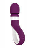 Vibrator Wand Handle It 8 Moduri Vibratii Silicon USB Mov/Alb