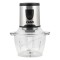 Tocator multifunctional 4 in 1 Zass, 200 W, 1.2 l, 2 lame, otel inoxidabil, vas sticla, Argintiu