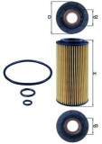 MAHLE OX 179D Filtru ulei