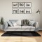 vidaXL Covor pufos &quot;PAMPLONA&quot; cu fire &icirc;nalte, negru modern, 80x150 cm