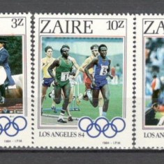 Zair.1984 Olimpiada de vara LOS ANGELES DX.99