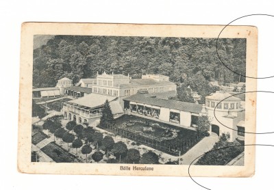 CP Baile Herculane, circulata 1927, stare relativ buna foto