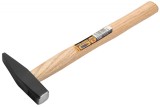 Ciocan Mecanic Tolsen, 200g, Maner Lemn, Otel Carbon Forjat, Vopsit Negru, Tratament Termic, Scule de Mana, Profesional