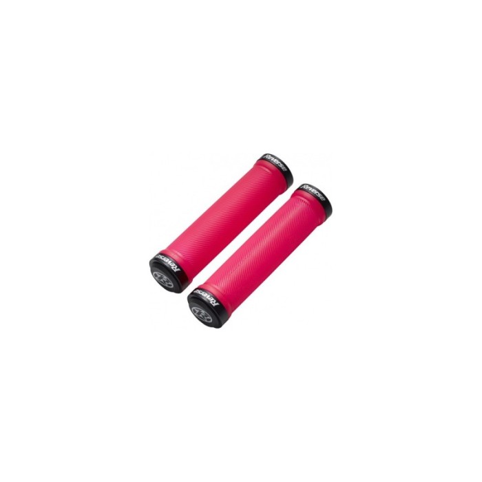 Mansoane Reverse Spin Lock-On 30 mm rosu/negru Ultimate FactoryBikes