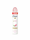 Deodorant antiperspirant spray Dove Go Fresh Pomegranate &amp; Lemon, 250 ml